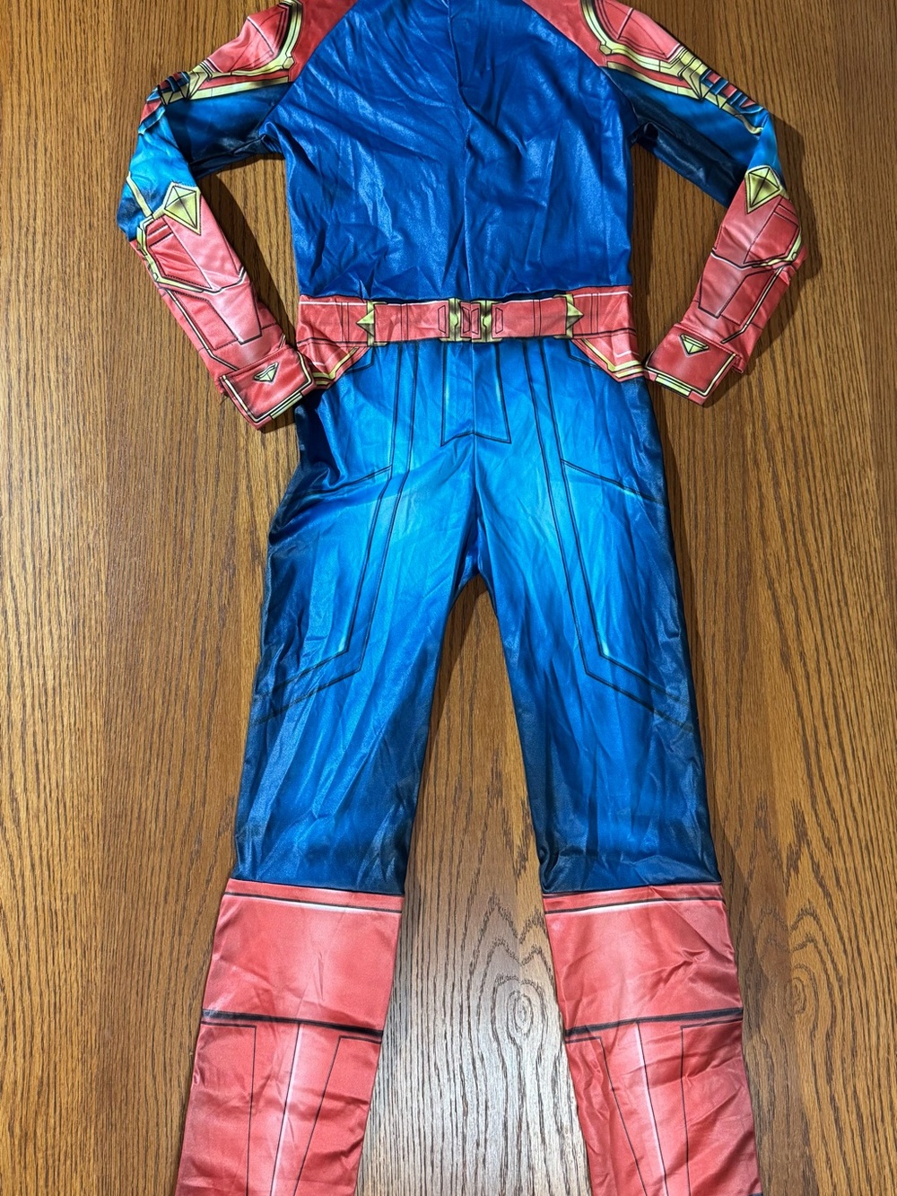 Marvel Captain Marvel Hero Costume Child Medium Light Up Halloween Cosplay - Picture 3 of 8